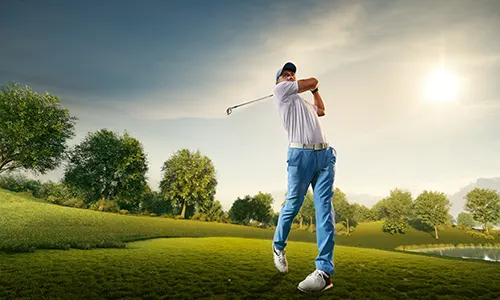Lallis & Higgins Insurance - Golfing