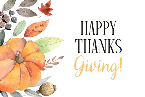 Lallis & Higgins Insurance - Happy Thanksgiving from Our Company to You